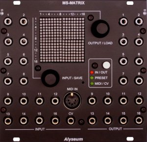 Eurorack Module MS-MATRIX from Alyseum