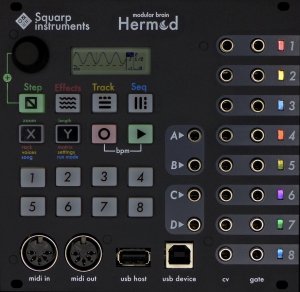 Eurorack Module Hermod (Black Panel) from Squarp Instruments