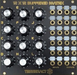 Eurorack Module 12x12 Buffered Matrix from Tesseract Modular