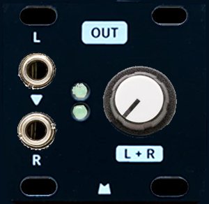 Eurorack Module Stereo Line Out from Mörk Modules