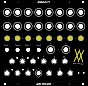 Eurorack Module Giardiniera from WGD Modular