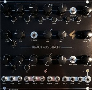 Eurorack Module Krach aus Strom from ST Modular