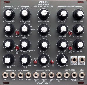 Eurorack Module VM-1S (grey)  from Cwejman