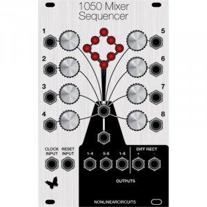 Eurorack Module 1050 MIXER SEQUENCER, EURO C68 from Nonlinearcircuits