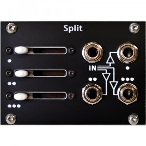 Eurorack Module Split Black from Pulp Logic