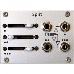 Eurorack Module Split Silver from Pulp Logic