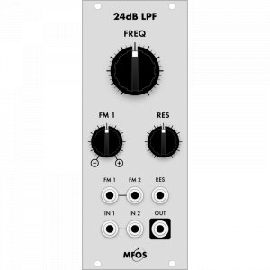 Eurorack Module 24dB LPF from MFOS