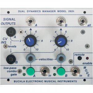 Buchla Module 292h Dual Lowpass Gate from Buchla