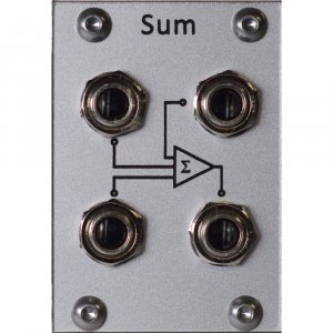 Eurorack Module Sum silver V2 from Pulp Logic