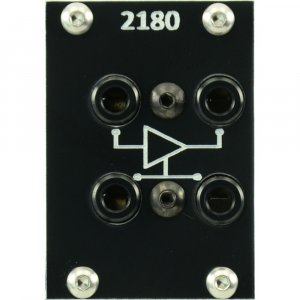 Eurorack Module 2180 VCA black from Pulp Logic