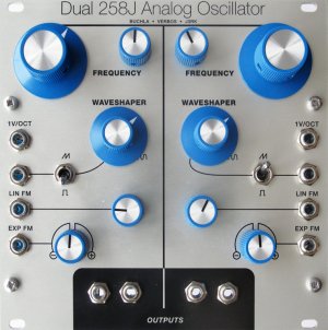 Eurorack Module 258j Dual Oscillator from J3RK