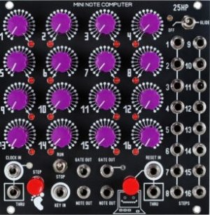 Eurorack Module Mini Note Computer from Blue Lantern Modules