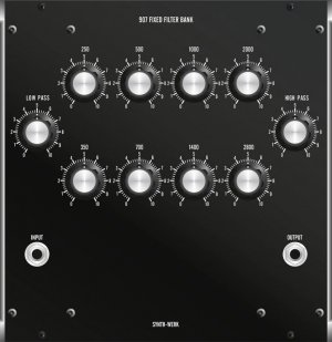 MU Module SW907 FIXED FILTER BANK from Synth-Werk