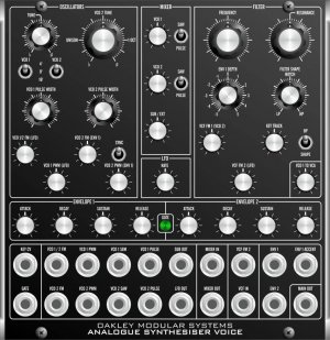 MU Module Analogue Synthesizer Voice from Oakley