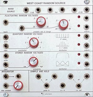 Eurorack Module Source of Uncertainty 266c from Sputnik Modular