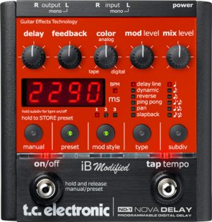 Pedals Module ND-1 Nova Delay from TC Electronic