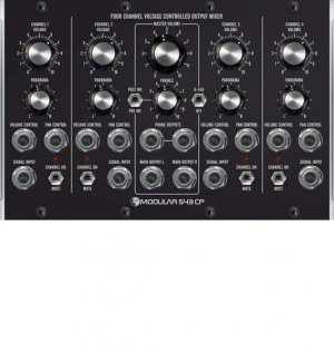 MU Module M 543CP Four Channel Output Mixer from Moon Modular