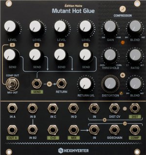 Eurorack Module Hexinverter Mutant Hot Glue from Erica Synths