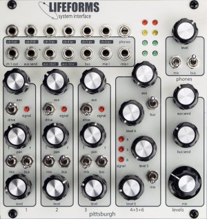 Eurorack Module Lifeforms System Interface from Pittsburgh Modular