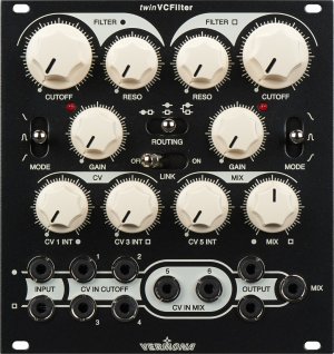 Eurorack Module twinVCFilter from Vermona