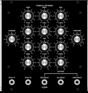 MU Module Fixed Filter Bank from YuSynth