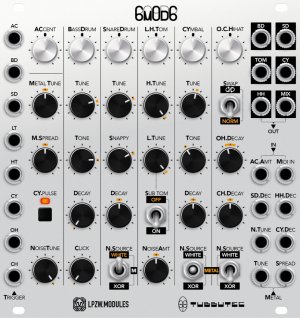 Eurorack Module 6m0d6 from LPZW.modules