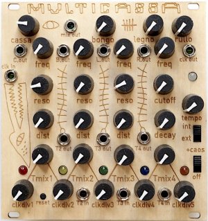 Eurorack Module MultiCassa 4ch from Laboratorio Elettronico Popolare