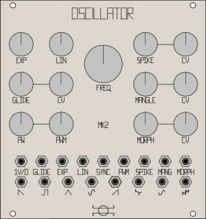 Eurorack Module Xanu Oscillator from Other/unknown