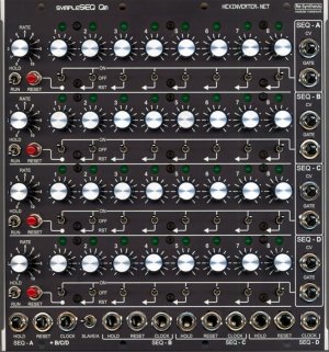 MU Module SympleSEQ Quad from Resynthesis