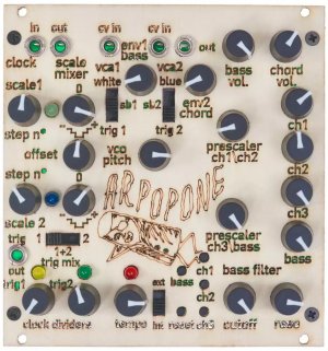 Eurorack Module Arpopone  from Laboratorio Elettronico Popolare