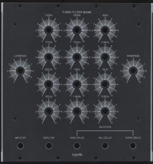 MU Module YuSynth Fixed Filter from Resynthesis