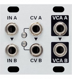 Eurorack Module DUAL VCA 1U from Intellijel