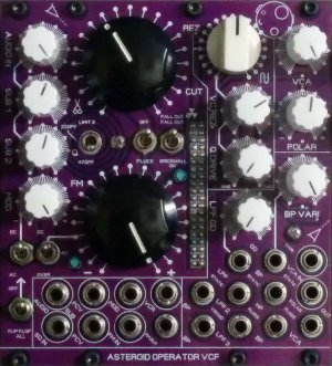 Eurorack Module Asteroid VCF from Blue Lantern Modules