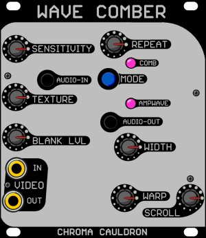 Eurorack Module Chroma Cauldron - Wave Comber v2 from Other/unknown