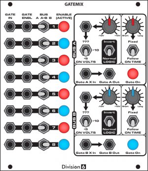 Eurorack Module Gatemix from Division 6