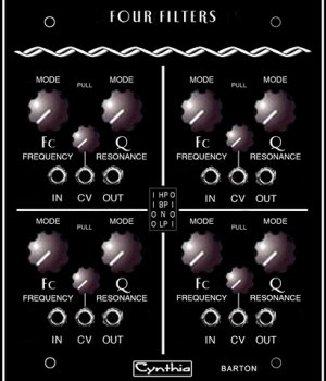 Frac Module Four Filters from Cynthia