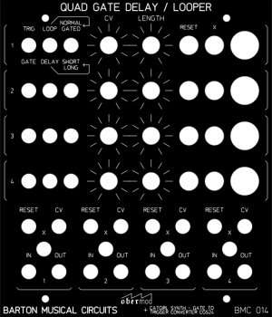 Frac Module Barton Quad Gate Delay / Looper from Other/unknown