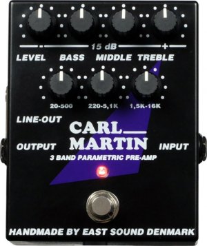 Pedals Module Parametric Preamp from Carl Martin