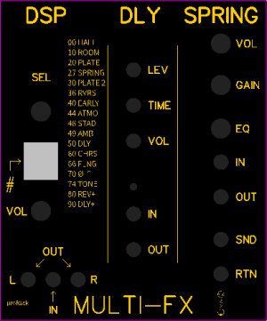 Eurorack Module MultiFX from Other/unknown