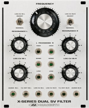 Eurorack Module Dual SV Filter from Macbeth Studio Systems