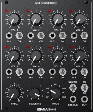 Eurorack Module MIX SEQUENCER from EMW