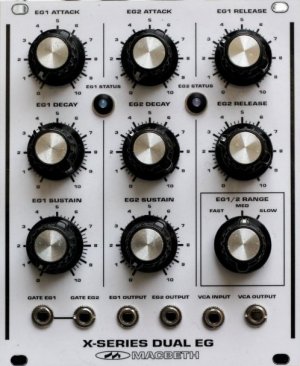 Eurorack Module X-Series Dual EG from Macbeth Studio Systems