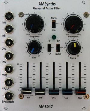 Eurorack Module AM8047 UAF from AMSynths