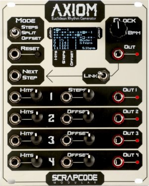 Eurorack Module AXIOM from Scrapcode Modular