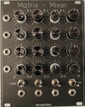 Eurorack Module Haraldswerk Matrix Mixer from Other/unknown