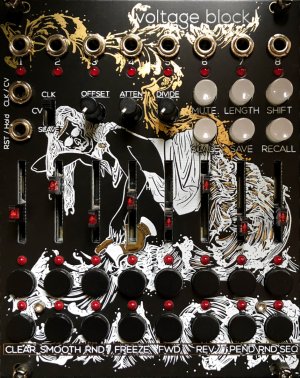 Eurorack Module Materia - Danaides (Voltage Block black & gold) from Other/unknown