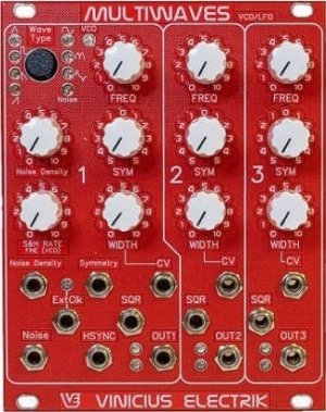 Eurorack Module Multiwaves from Vinicius Electrik