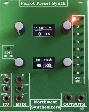 Eurorack Module Parrot Preset Synth from Other/unknown