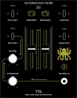 Eurorack Module Octopass Poly Filter from Tiptop Audio