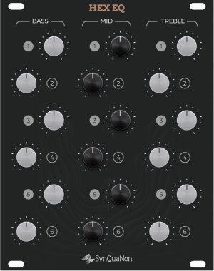 Eurorack Module SM Hex EQ from SynQuaNon